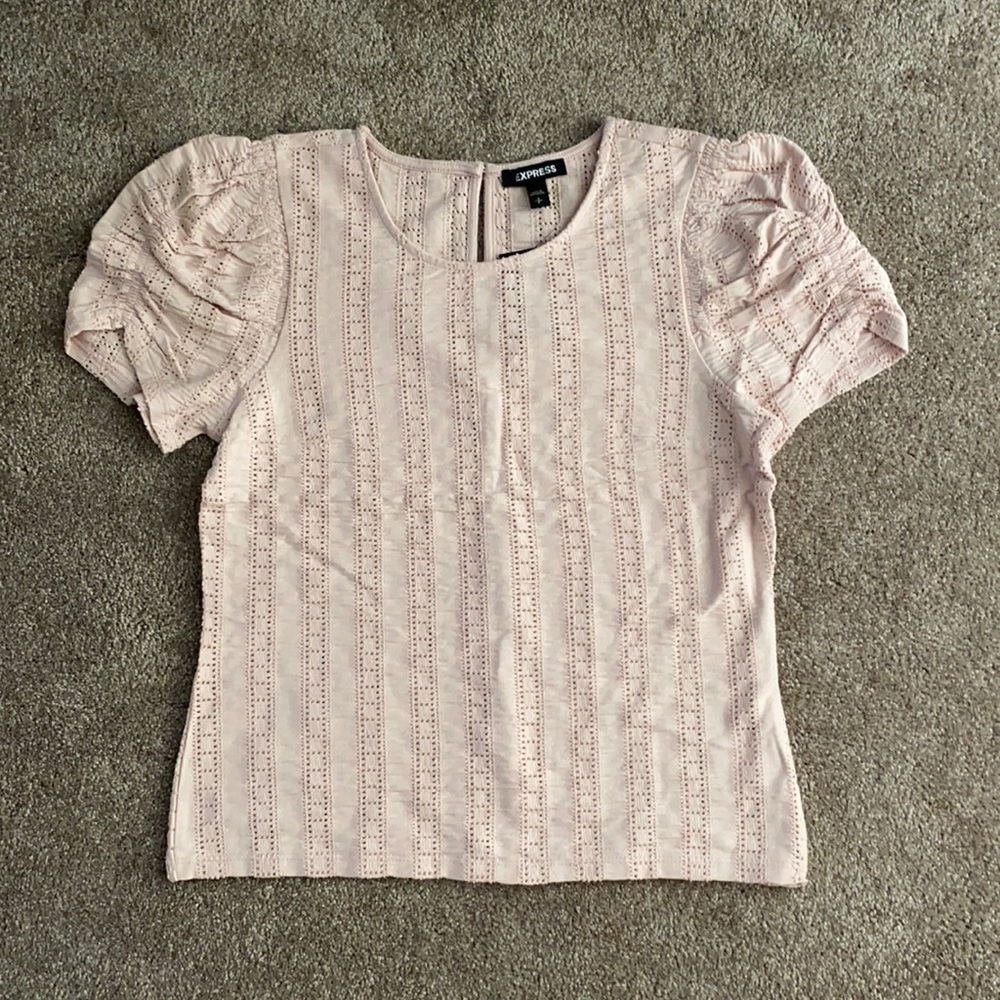 Express Light Pink Top